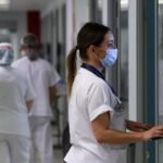 Trabajadora de Sanidad