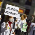 Médicos en huelga