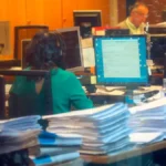 Funcionarios en la Xunta de Galicia