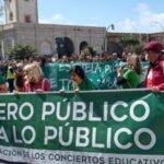 Manifestación por la educación pública